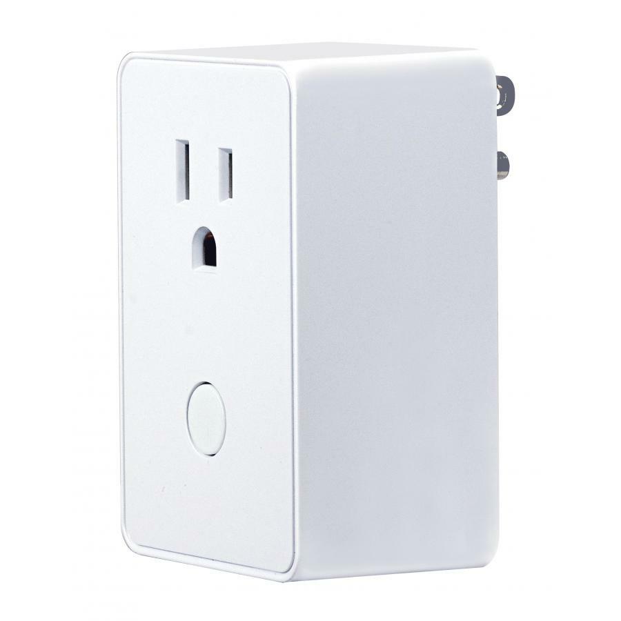 86-100 IOT Z-Wave 1-Pole Plug-In Appliance Module, 120 V AC, 0.5 A, 1800 W Power Rating, Polycarbonate