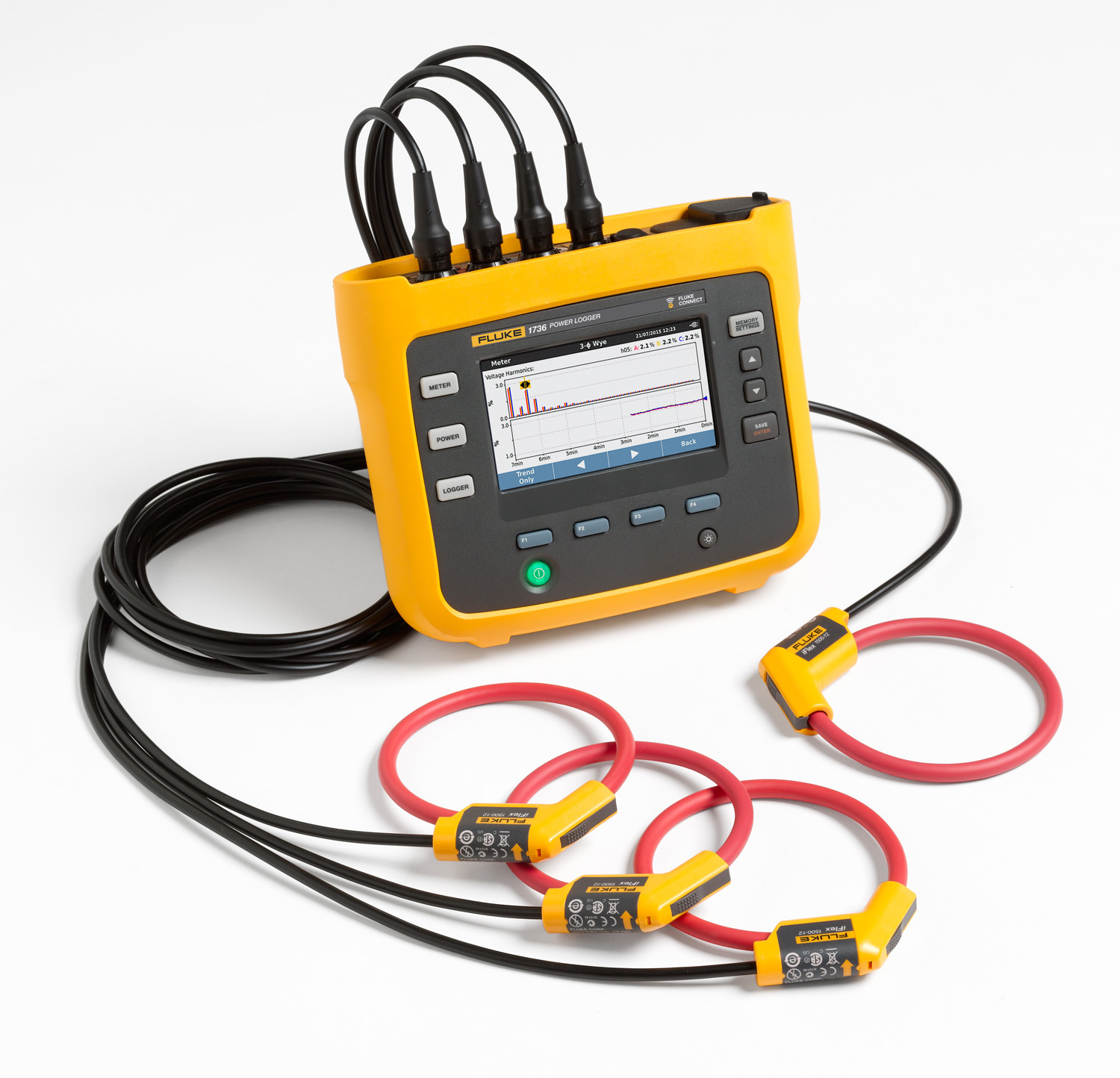 I17XX-FLEX3000/4PK iFlex Flexible Current Clamp Probe, 1 kV AC, 3000 A, 50/60 Hz