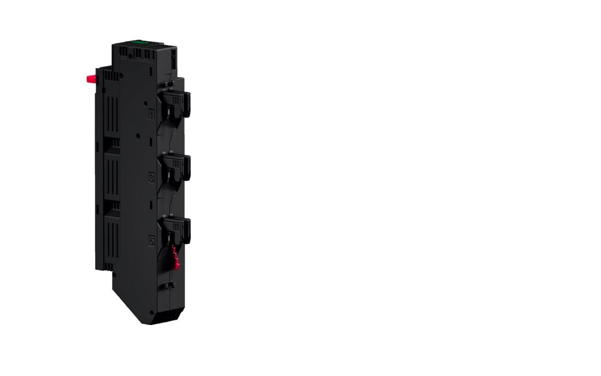RX Fuse-switch disconnector 63 A, 3-pole, D02-E18, with LED and fuse monitoring, W: 36 mm (D-Switch)