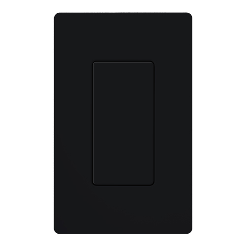 DV-BI-BL Blank Insert for Claro Wall Plates, Fits Decorator-Style Openings, Black