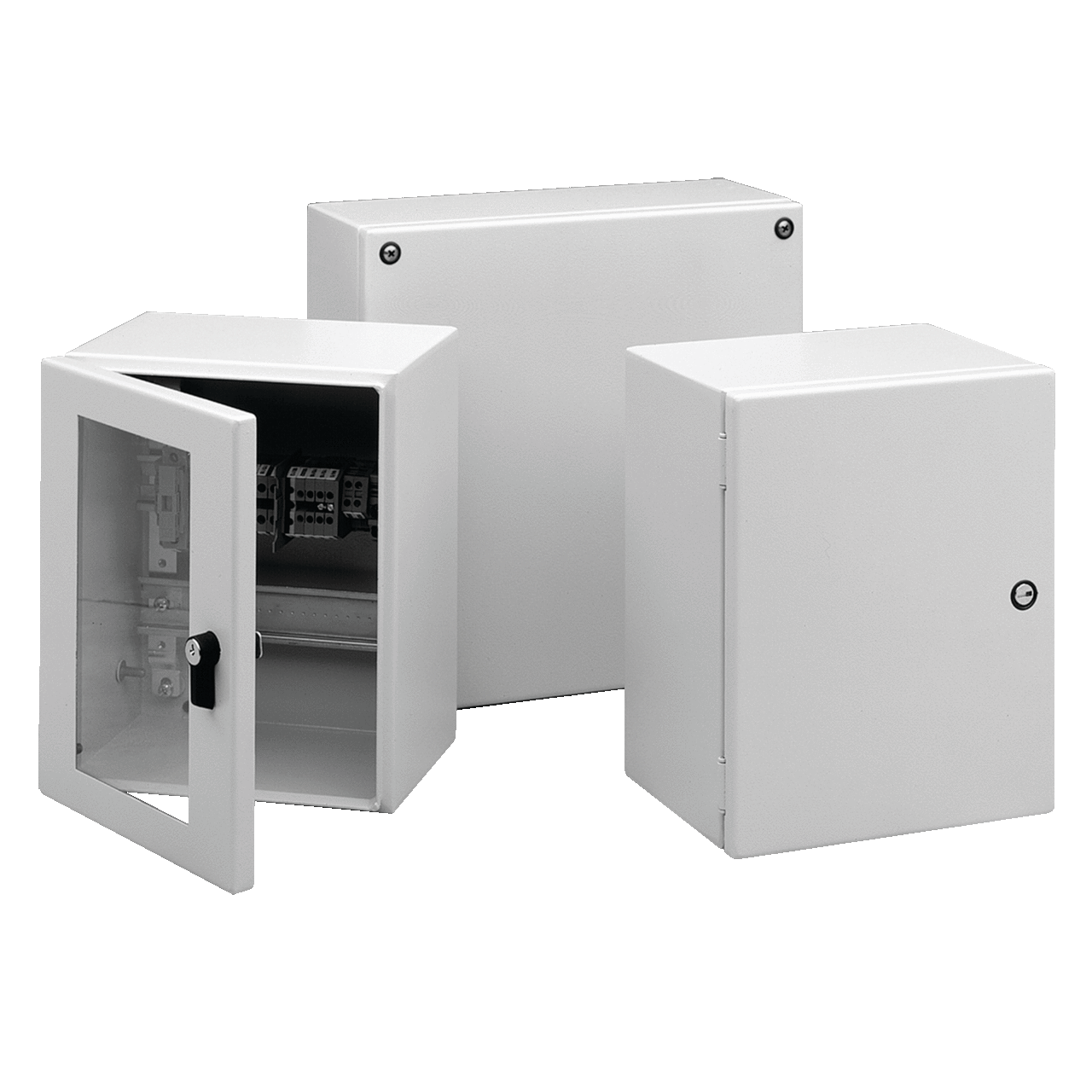 LHC252015 InLine A54 Enclosure, 250 mm L x 200 mm W x 150 mm D, NEMA 4 NEMA Rating, Steel