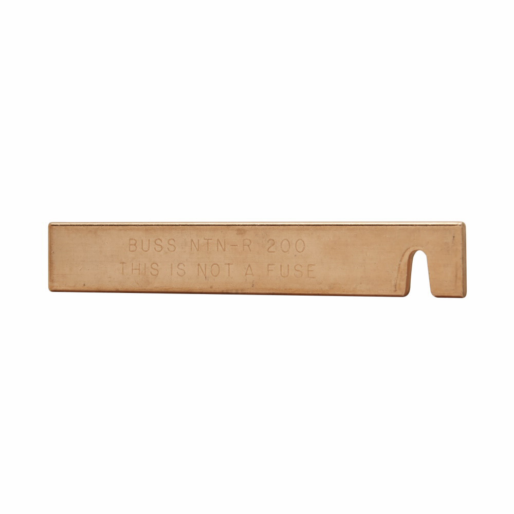 NTN-R-400 Neutral Dummy Fuse, 400 A, 250 V, Class: H/K5/R, Cartridge Body