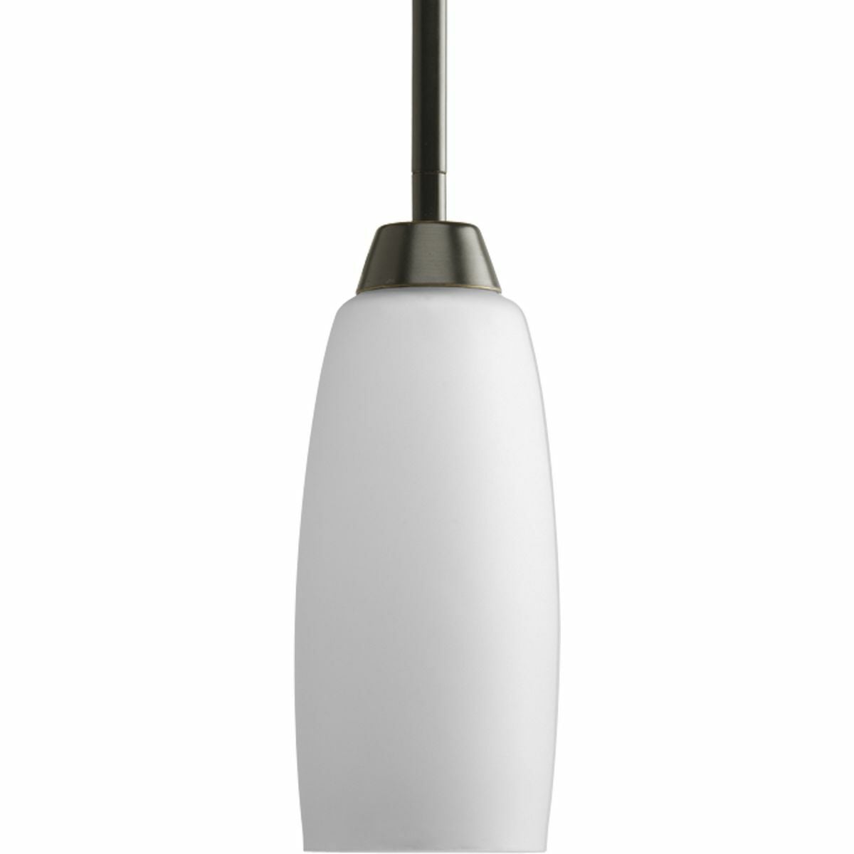 P5167-20 Wisten Contemporary/Modern/Soft/Transitional Mini Pendant, (1) A19 Lamp, 120 V AC, Antique Bronze/Painted Housing