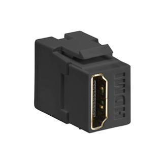 40834-E QuickPort Feed Through HDMI Connector, Snap-In/Female to Female Connector
