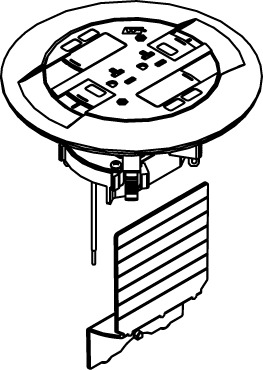 881CTCBS Ratchet-Pro 881 Unassembled Multi-Service Cover Kit, PVC