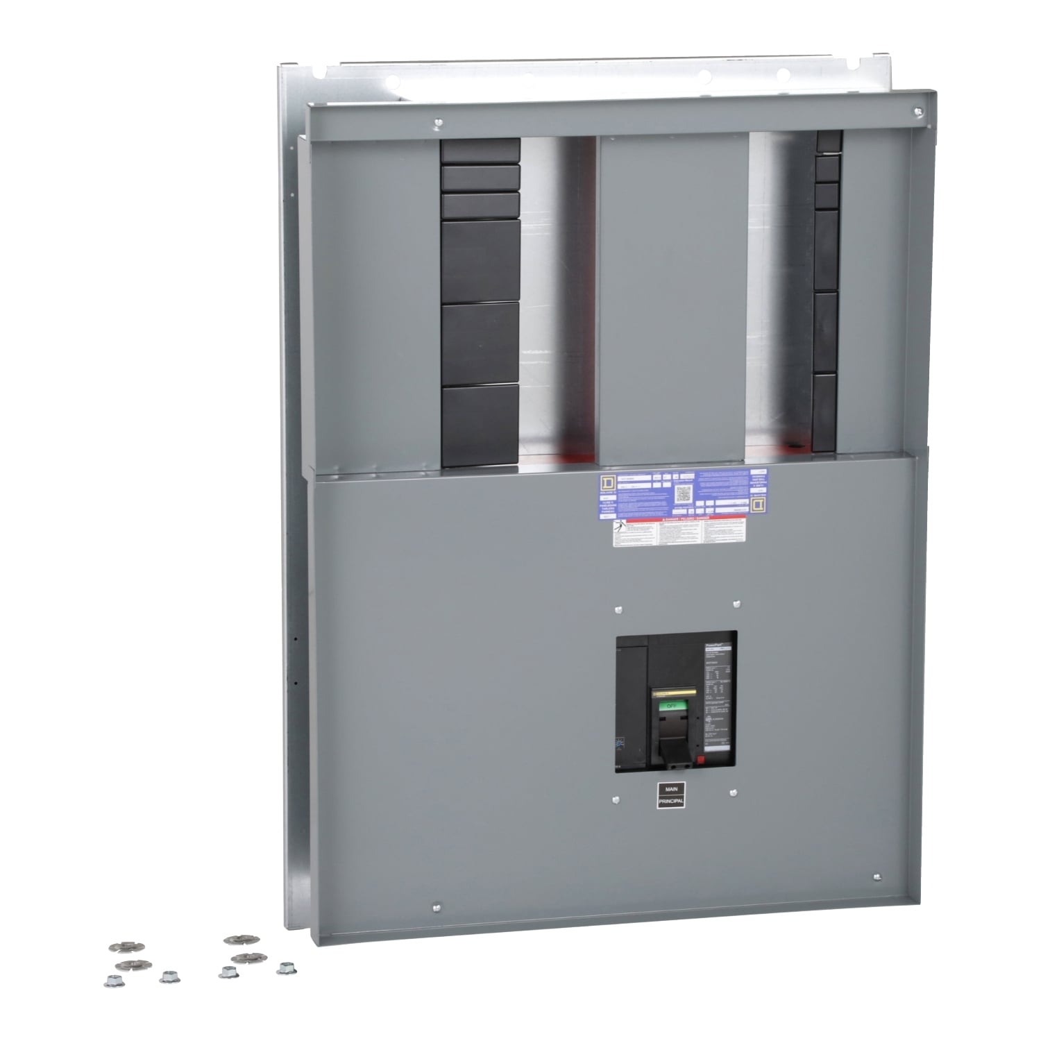 HCP18688M I-Line 3-Phase Bottom Panelboard Interior, 600 V AC/250 V DC, 800 A, 36 Spaces, 200 kA SCCR