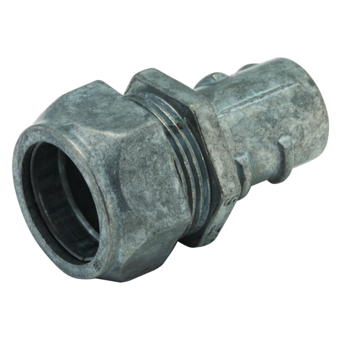 1483 Compression Conduit Combination Coupling, 3/4 in, For Use With Flex to EMT Conduit, Die Cast Zinc