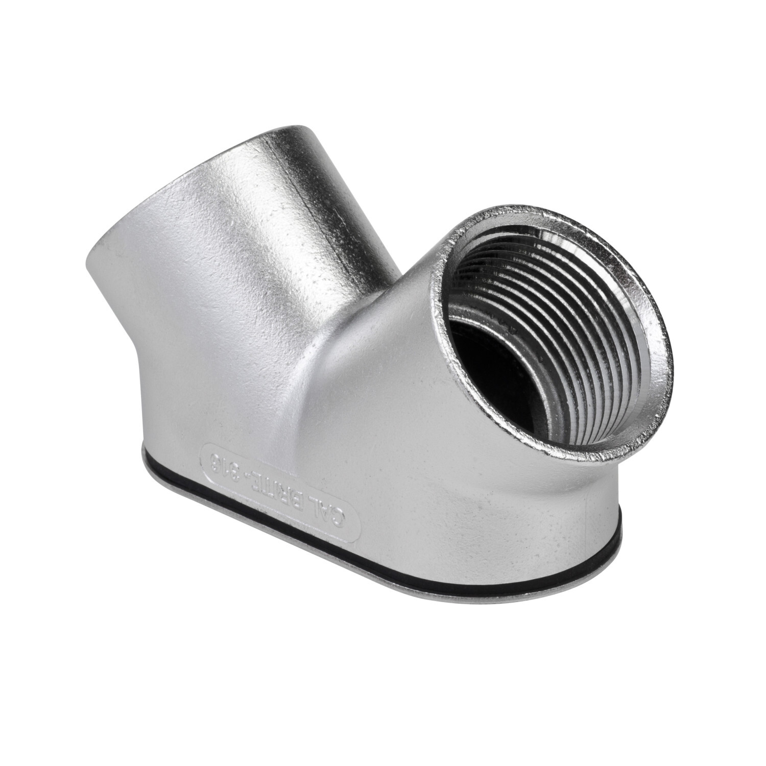 S61000P900 Conduit Pulling Elbow, 1 in Trade, 316 Stainless Steel, #4 Polished