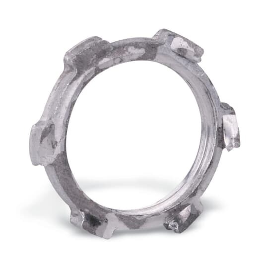 147 T&B Conduit Locknut, 2-1/2 in, For Use With Rigid/IMC Conduits, Malleable Iron