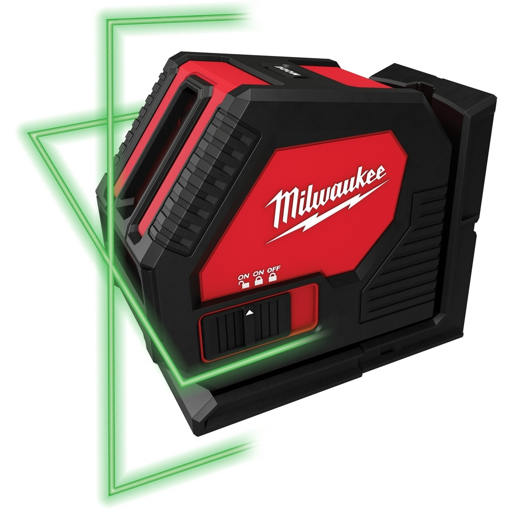 3421 Laser level, +/- 1/8, 33 in/ft Accuracy, Glass-Filled Nylon Housing