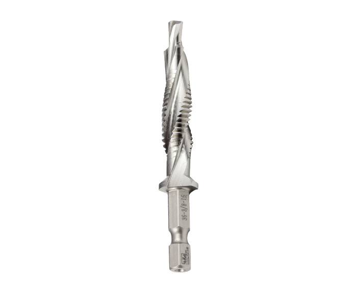 36-3/8-16 Drill Tap Bit, 3/8-16 Thread