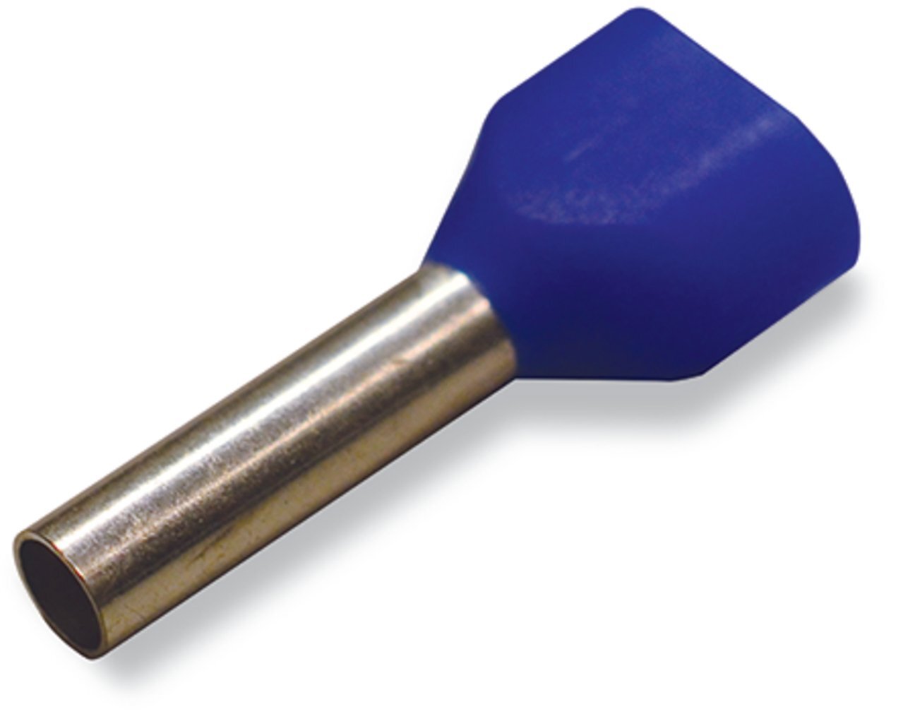 Twin ferrule; insulated; black
