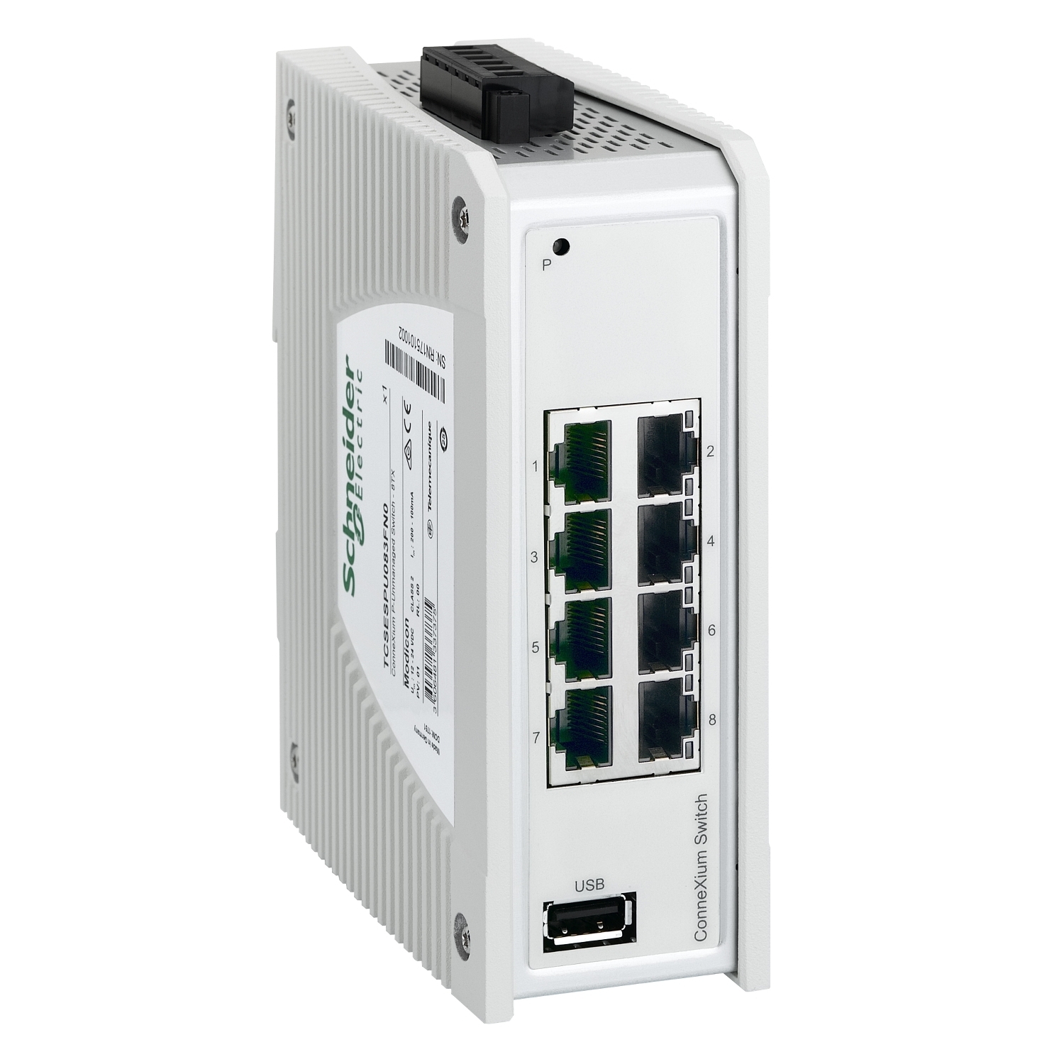 TCSESPU083FN0 Unmanaged Switch, Ethernet TCP/IP Protocol
