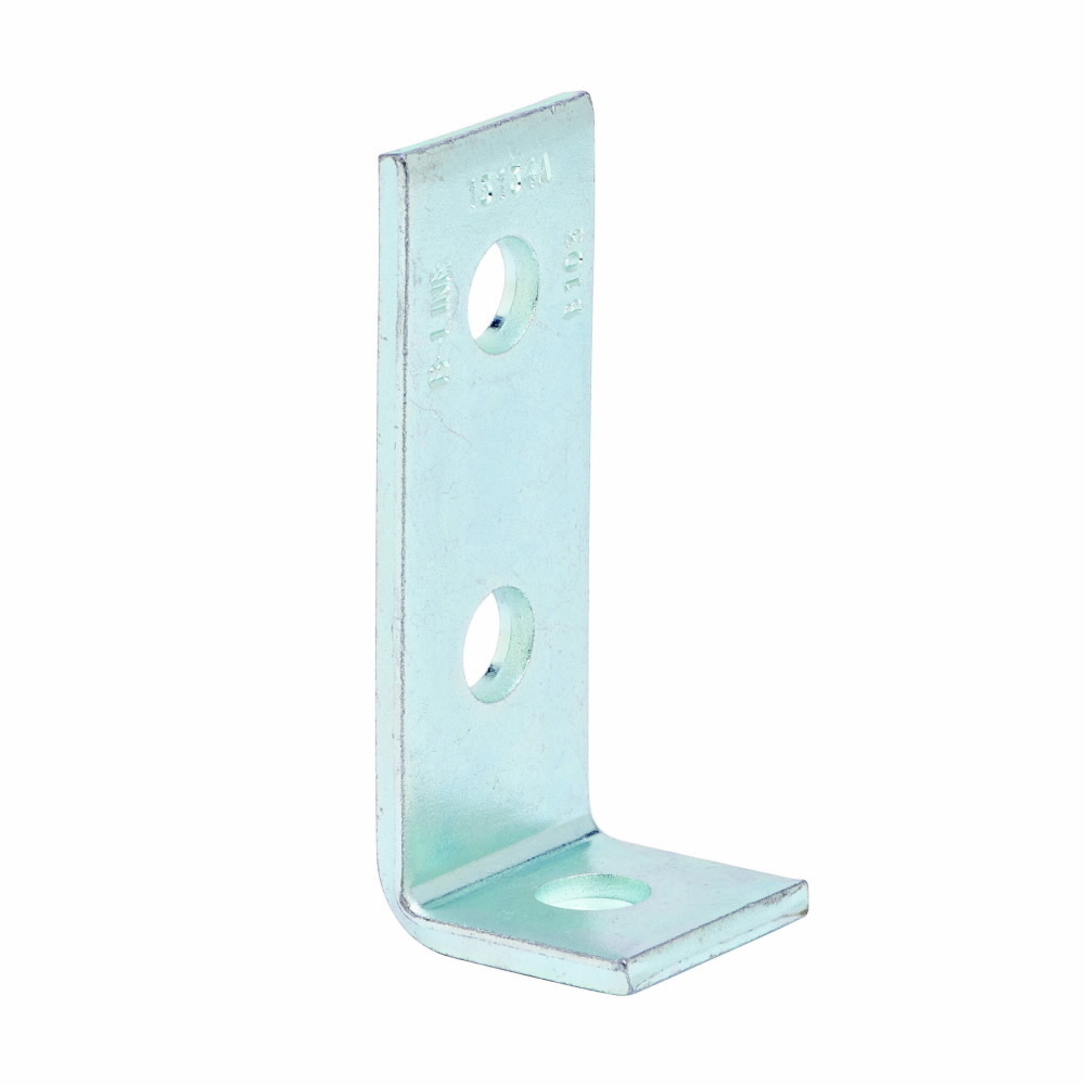 B103YZN Corner Angle, 3 Holes, 1-5/8 in W