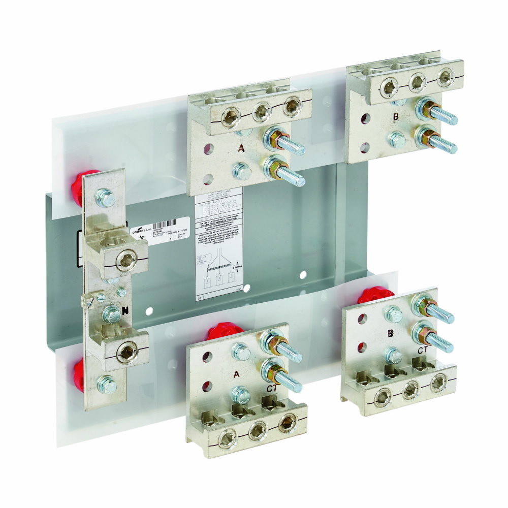 6019 HAL Current Transformer Metering, 400 Amp, 50 kAIC, #4-600 MCM, #4-600 MCM, 3 Wire, for use with CT-rated Enclosures