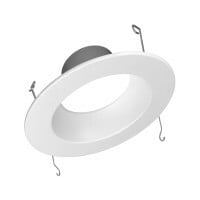 DCR561081204KWH 5 in/6 in Aperture Dimmable Recessed LED Downlight, LED Lamp, 10.5 W Fixture, 120 V AC, Polymer Housing