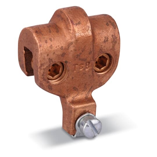 31210 Blackburn Locktite Ground Bus Tap, Copper Conductor, Copper