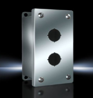8017732 PB Series Extra Deep Pushbutton Box, 4 in W x 4.7 in D, NEMA 4/12/13/4X NEMA Rating, 304 Stainless Steel