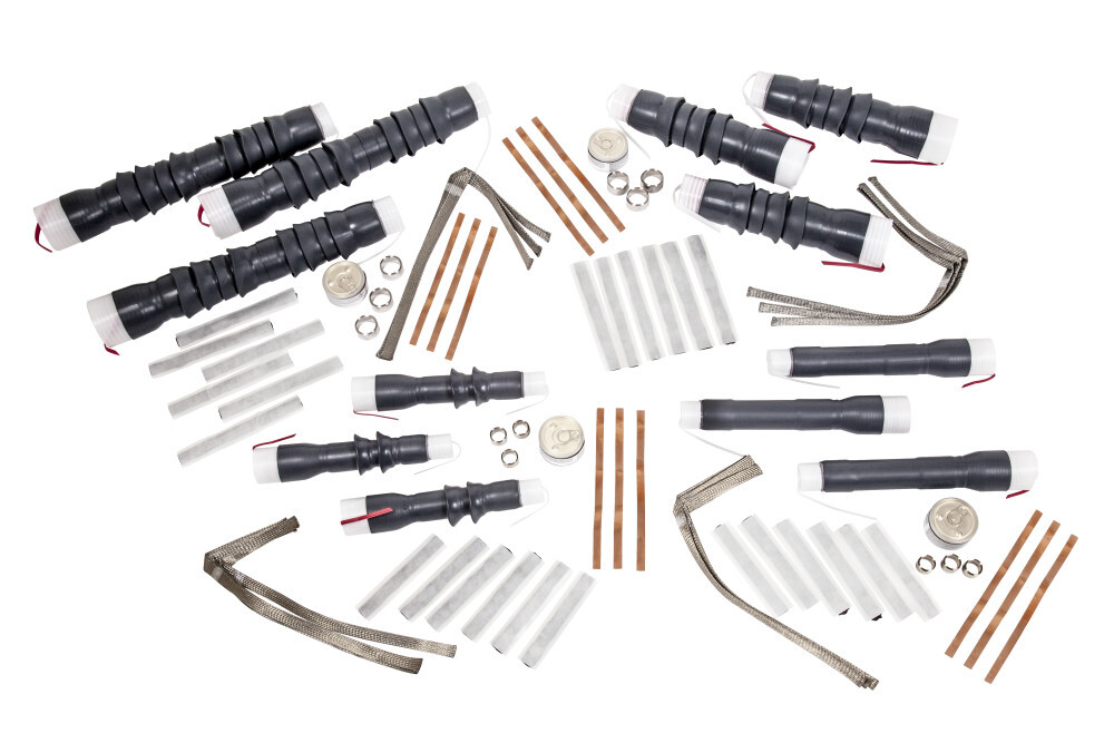 3M Cold Shrink QT-III Termination Kit 7620-T & 7690-T Series for 5-35 kV