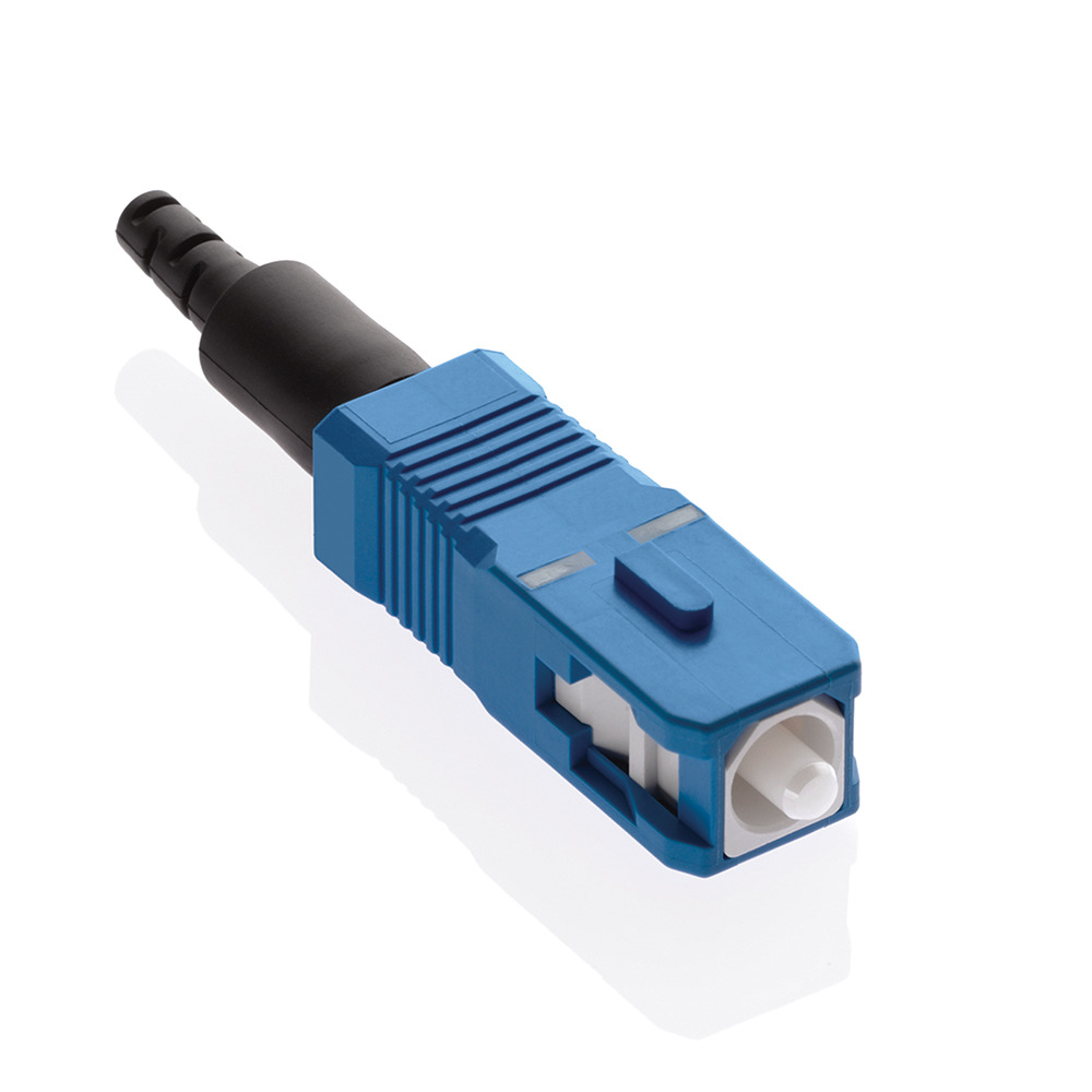 49991-SSC FastCAM Pre-Polished Field Installable Connector, SC Connector, OS2 Single Mode Fiber, Pre-Radiused Zirconia Ferrule