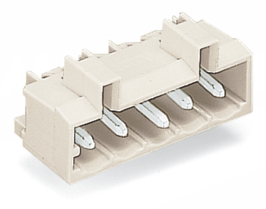 721-436/001-000 Angled THT Male Header, 630 V, 6 Positions, 0.197 in, Polyamide