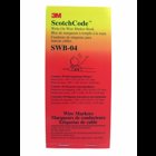 3M(TM) ScotchCode(TM) Write On Wire Marker Book SWB-4, Wire O.D. 0.32 to 1.55 inches