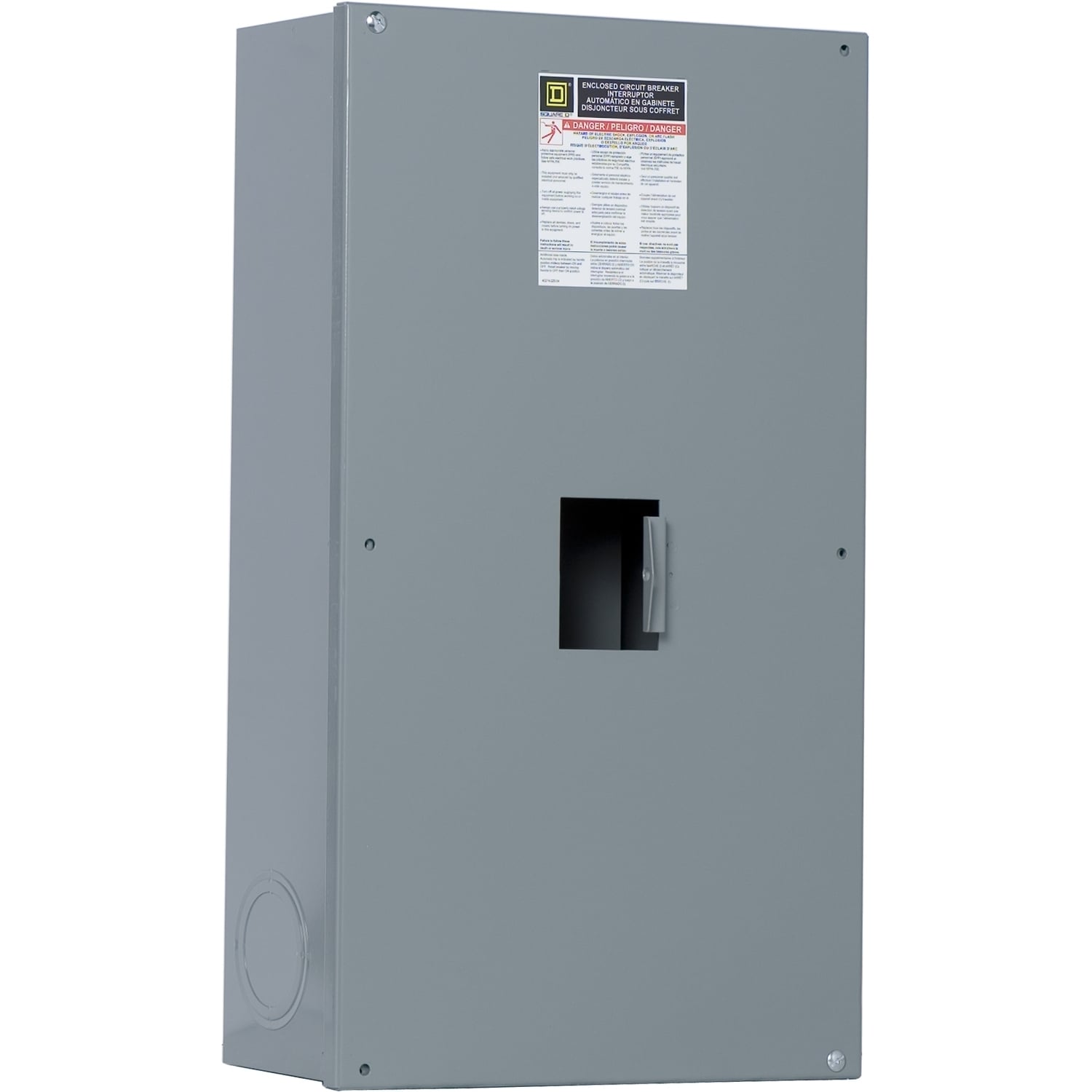 LA400LS A01 Enclosure, 419 mm W x 165 mm D x 696 mm H, NEMA 1, Steel