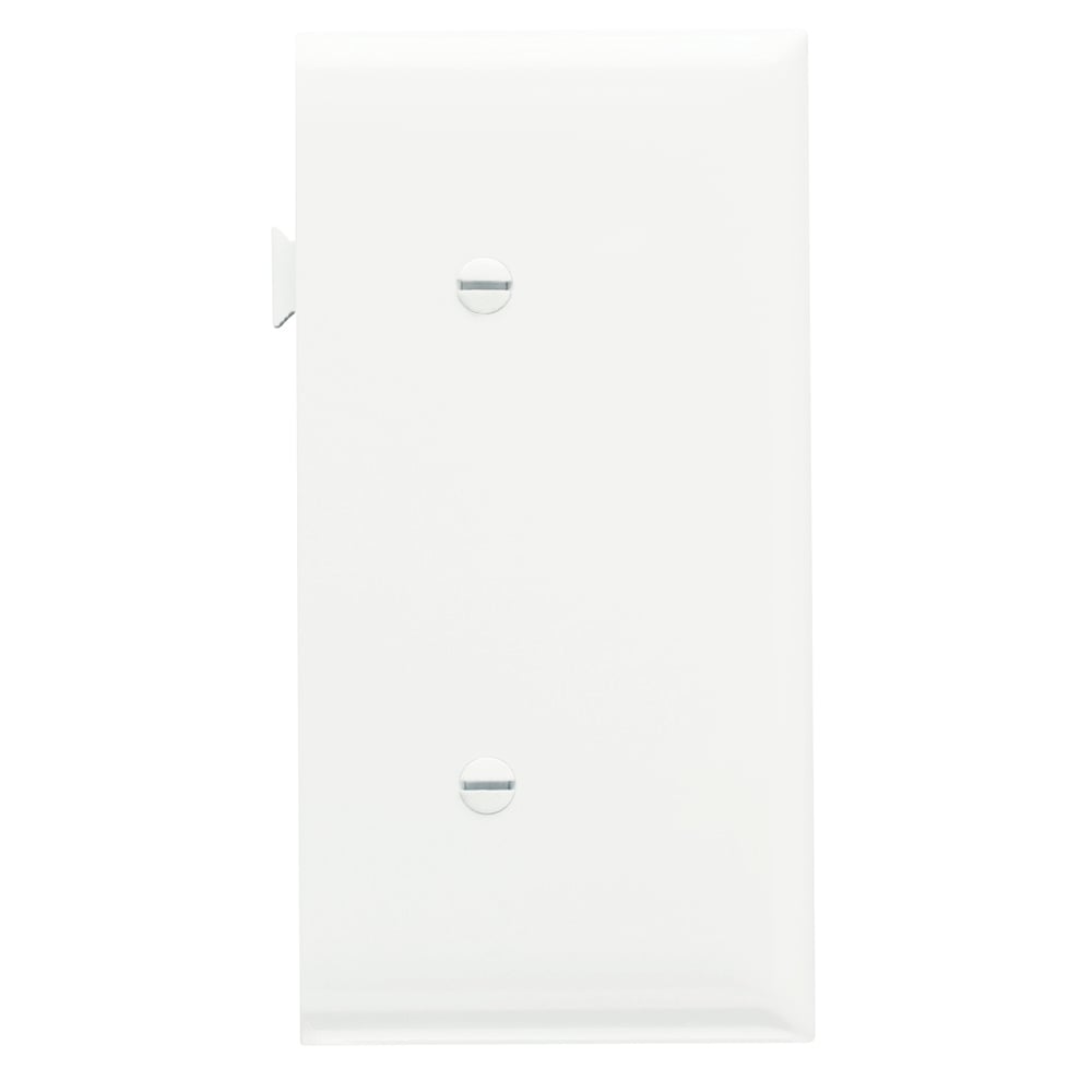 PJSE14W Sectional Wall Plate, 1 Gangs, 5 in, Thermoplastic, White