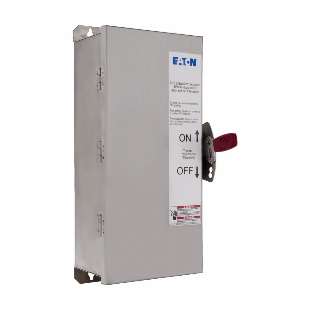 WGDN100 Circuit Breaker Enclosure, Nema 4/4X, Series C, Nema 4/4X and 5, GD (two and three pool only), 15-100 Amp, Surface Mount
