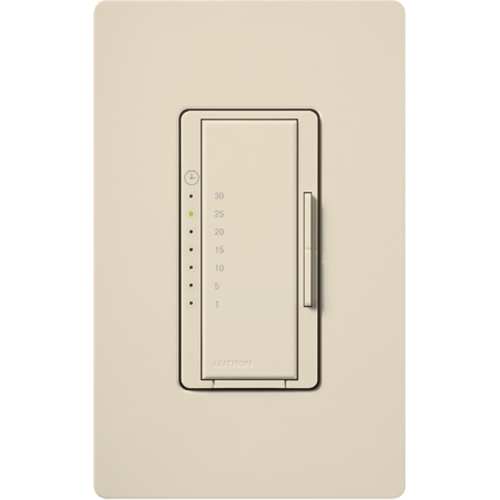 MA-T530G-LA Maestro Designer Countdown Eco-Timer Control Switch, 1 to 30 min Setting, 120 VAC, 1NO 1 Form A Contact, 1 Poles
