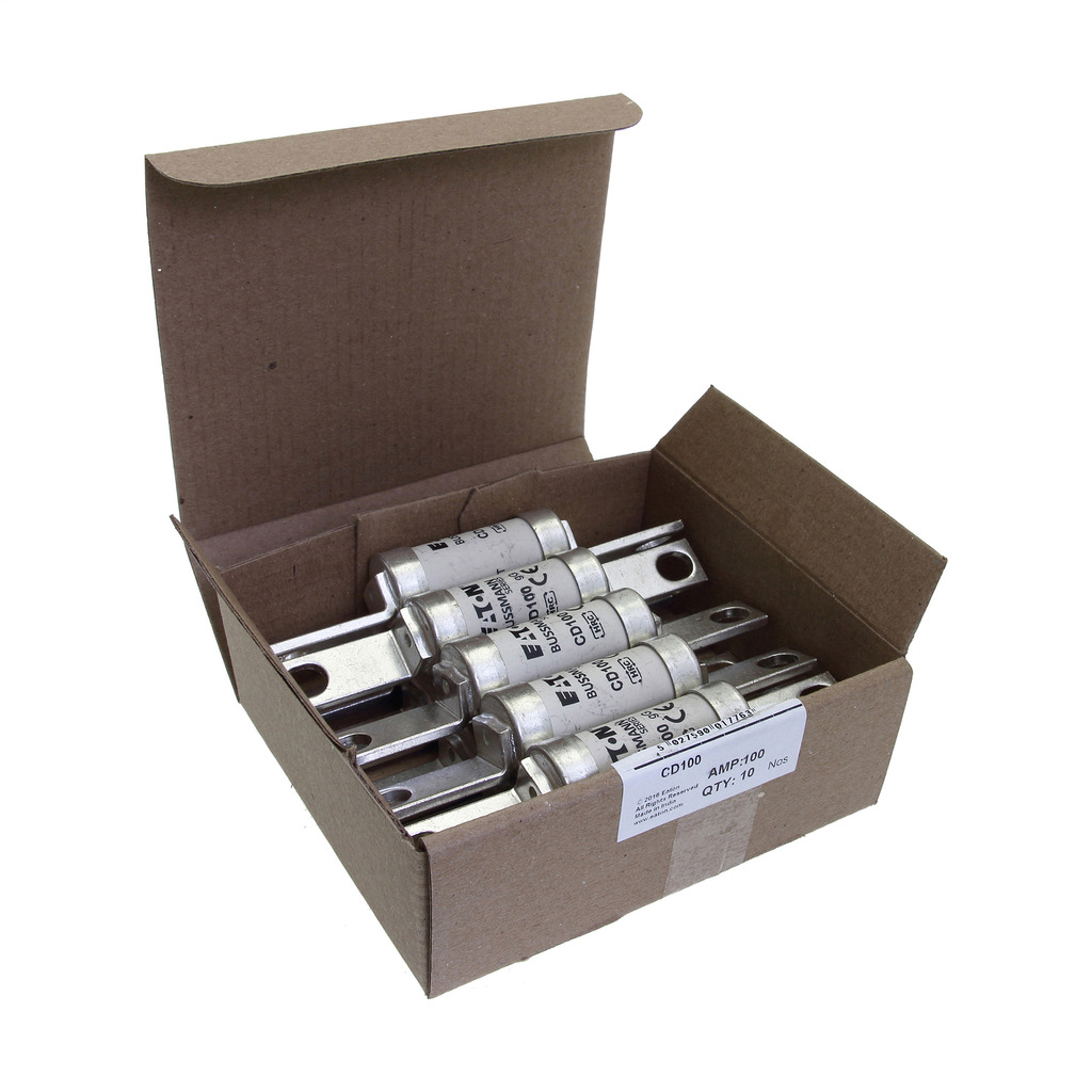 CD100 Low Voltage Non-Indicating Fuse Link, 500 V, 100 A, For Use With Class C/gG/gL Fuse