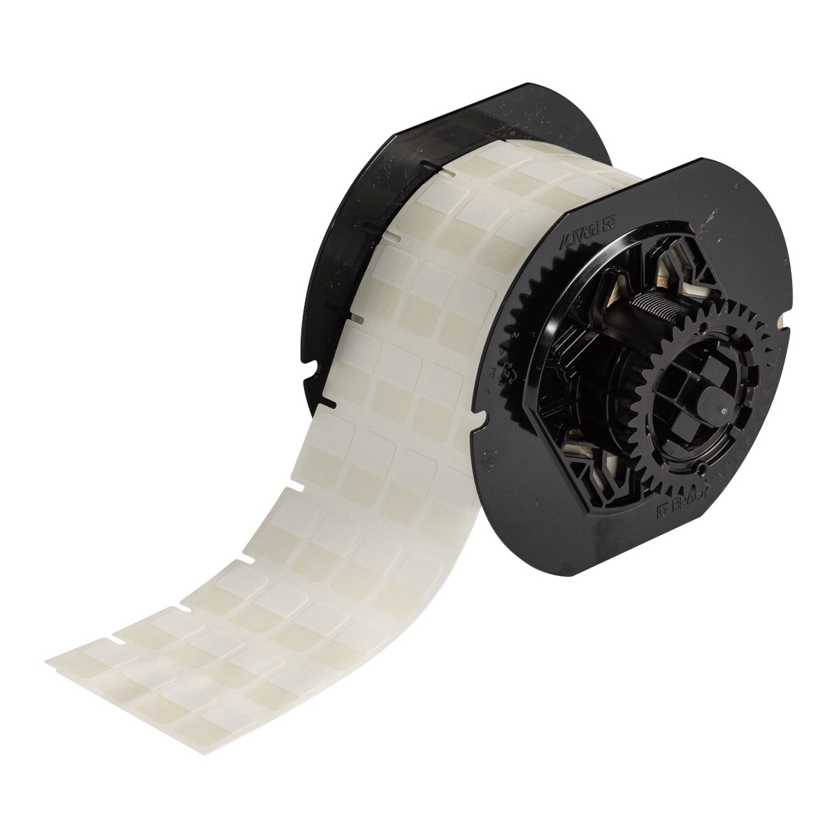 B33-80-417 B33 Die-cut Labels Vinyl Wire Wraps, 0.75 in H x 0.5 in W, Vinyl