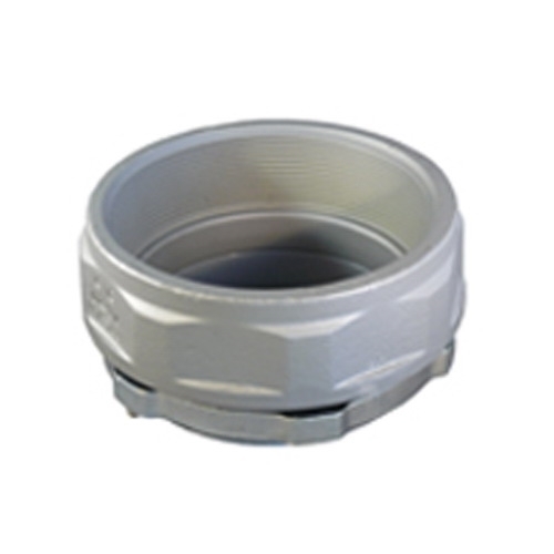 HUB-500MB Insulated Throat Straight Conduit Hub With Bonding Screws, 5 in, For Use With IMC/Rigid Conduit, Malleable Iron, Triple Coated
