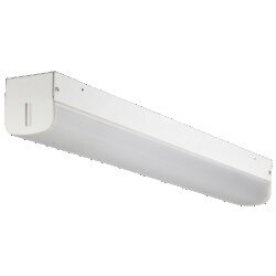 STRIP2A/022UNHD840/24U/WH/65210 UltraLED Dimmable Strip Light, LED Lamp, 22 W Fixture, 120 to 347 V AC, White Powder Coated Housing