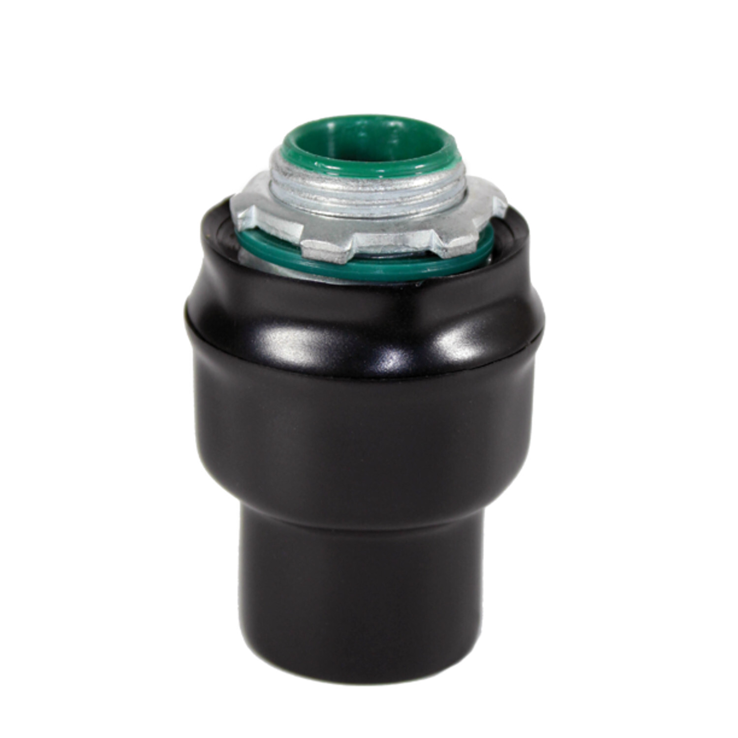 PA1000LT100SA Liquid Tight Conduit Connector, 1 in Trade, Steel, PVC