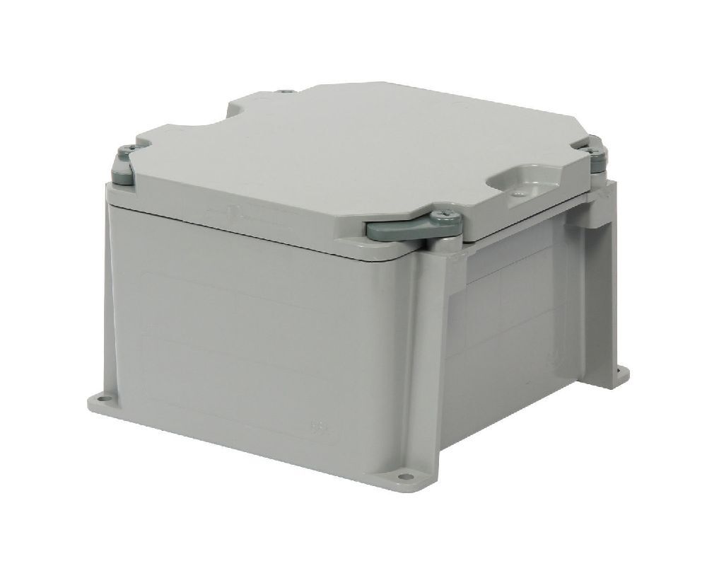 6 x 6 x 4 PVC Grey Junction Box