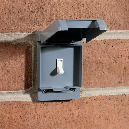 E98SSCN-CAR Carlon Non-Metallic Weatherproof Box Cover