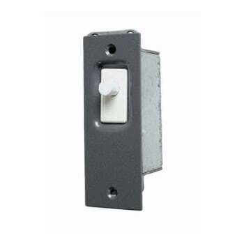 502A 500 Electric Door Light Switch, 120 V AC, 6 A, 1NC Contact, Gray