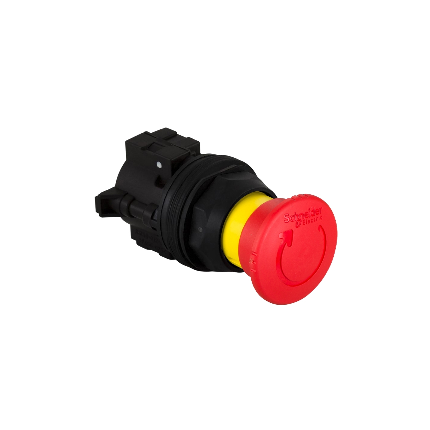 9001SKR16 Harmony Complete Heavy Duty Non-Illuminated Round Type SK Pushbutton Operator With Set Screw Security, 1.18 in, 2 Positions, Red