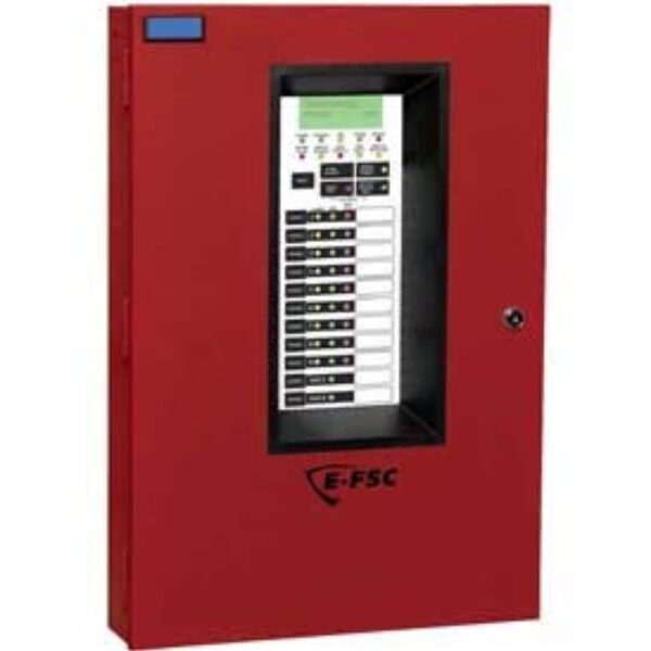 FX-5RD 5-Zone Conventional Fire Alarm Control Panel With Dialer, 120/230 VAC Input, 24 VDC Output, 24 V DC, 24 Ah Sealed Lead Acid Battery, Asynchronous Serial Communication, LCD Display, CSFM Approved, FDNY COA 6230