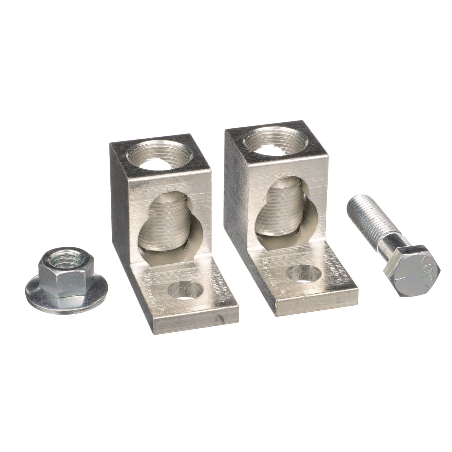 AL2500RK PowerPact Both End Mechanical Lug Kit, 8 to 1/0 AWG, 14 to 1/0 AWG, For Use With 2500 A R Compact NS1600b to 3200 Unit Mount Circuit Breaker