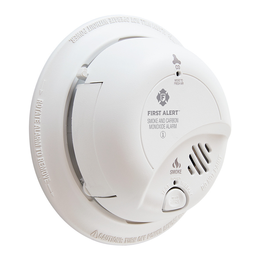 SC9120B Smoke/CO Combo Alarm with 9V Battery Backup, Hardwired