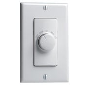 RTF01-10Z IllumaTech 1-Pole Electro-Mechanical Unlighted Rotary Fan Speed Control, 120 V AC, 1.5 A, On/Off Operational Mode, Ivory/Light Almond/White