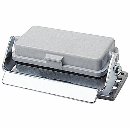 PB316 Pos-E-Kon 1-Lever Locking Panel Base, Rear, Panel Mount, Die Cast Aluminum
