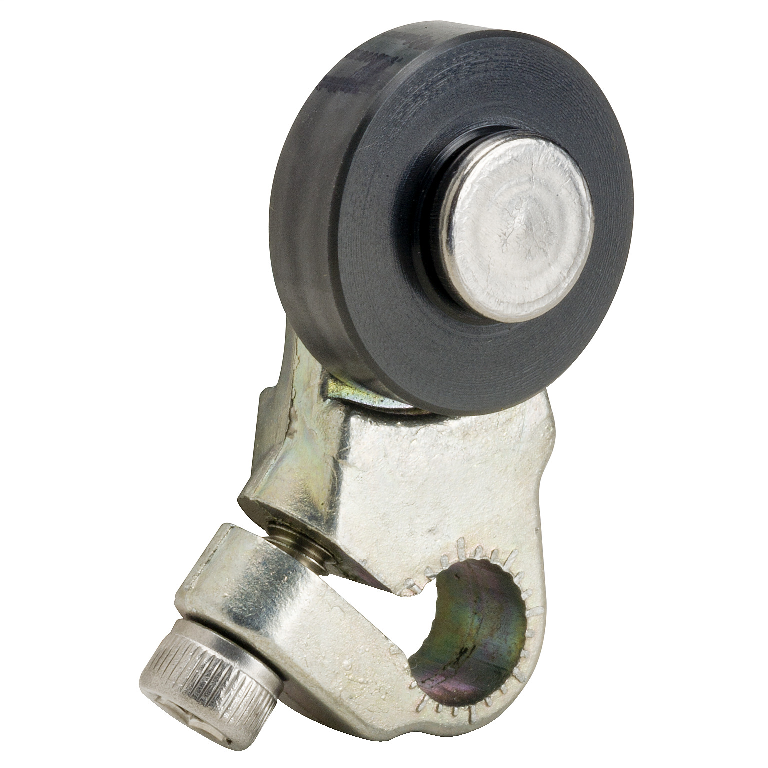 7B2N Style 7 Fixed Length Spring Return Roller Lever, 0.88 in L, Nylon Roller, Cast Zinc Arm