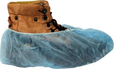 SC Shoe Cover, Universal Fits Shoe, Blue, Polypropylene Spun Bond Upper & Midsole
