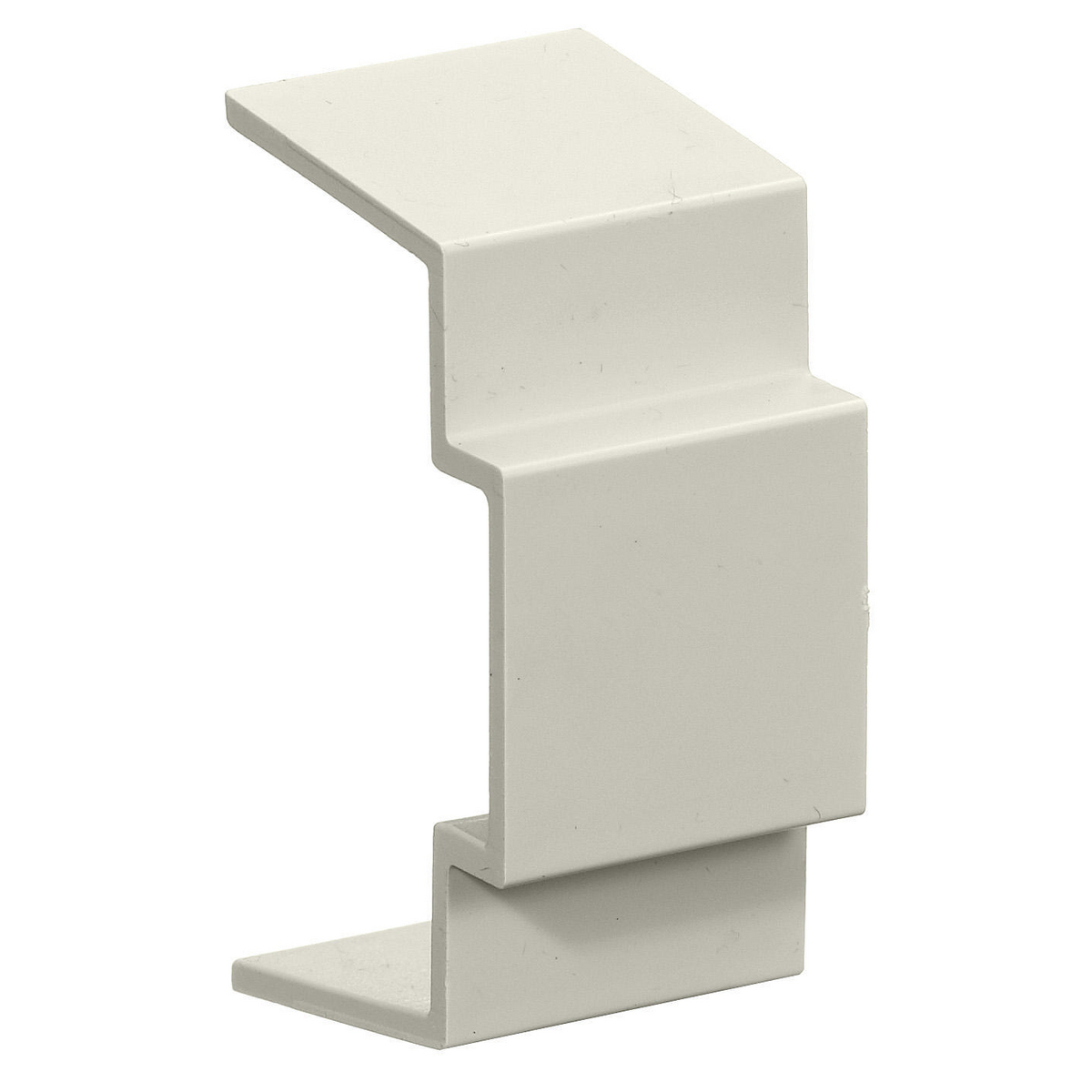 PB2WC 2 Channel Extruded Non-Metallic Standard Wire Clip, For Use With BaseTrak PB2 Series Non-Metallic Raceway, PVC