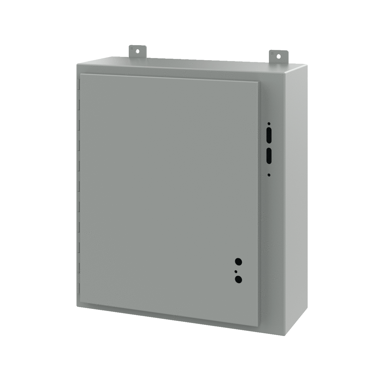 A24SA2208LP A25 Preferred Cutout Disconnect Enclosure, 24 in L x 21.38 in W x 8 in D, NEMA 12/13 NEMA Rating, Steel