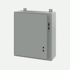 Disconnect Enclosure without Handle Type 12, 24.00x21.38x8.00, Gray, Steel
