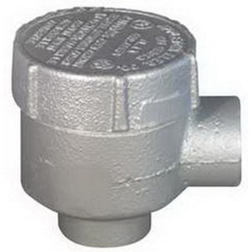 GRJEA75 Unilets Dust-Ignitionproof Explosionproof Raintight Conduit Outlet Box, 3/4 in, 2.13 in Cover Opening, 7.3 cu-in, Triple Coated